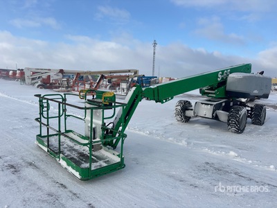 2018 Genie S-65 4WD Diesel رافعة تليسكوبية بذراع تطويل