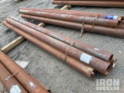 Quantity of (5) Range 1 10' Length, 5" - 5.5" Diameter Drill Casing
