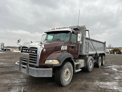 2013 Mack GU813 8x4 Tri/A Dump Truck