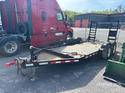 2022 MMDI 614SLTD 14 ft T/A Equipment Trailer