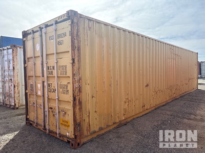 1999 40 ft High Cube Storage Container