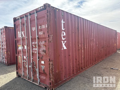 2002 40 ft High Cube Storage Container