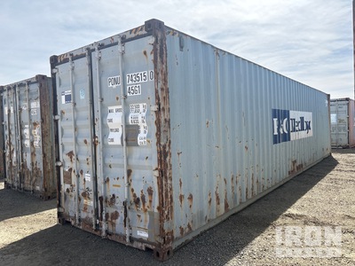 2001 40 ft High Cube Storage Container