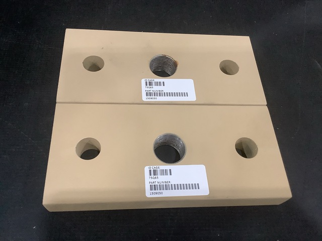 (128) Oshkosh 1509050 Tow Hook Brackets