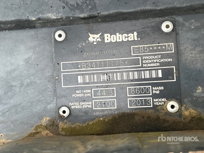 2013 Bobcat E85 Tracked Excavator