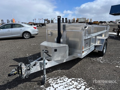 2023 Millroad 10 ft S/A Dump Utility Trailer (Unused)
