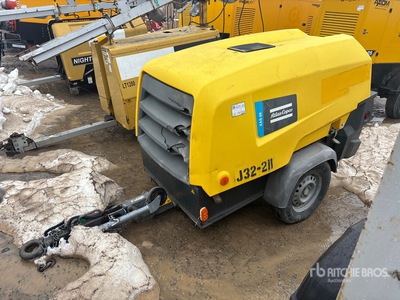 2017 Atlas Copco XAS 88 Mobile Air Compressor
