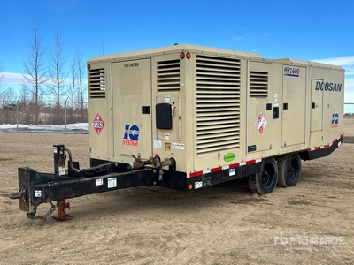 2020 Doosan HP1600WCU-T4F 1600 cfm Mobile Compresor de aire