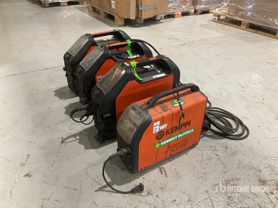Quantity of (4) Kemppi Tig welders