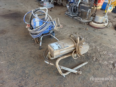 Quantity of (1) Graco PRO210ES Airless Paint Sprayer & (1) Kelly Moore Paints KM2155 Airless Paint Sprayer