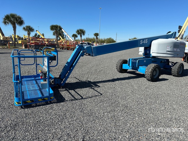 2017 Genie S-45 4WD Diesel Telescopic Boom Lift