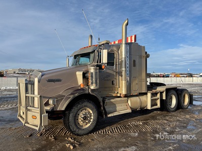 2008 Kenworth T800 6x4 Sleeper Winch Truck