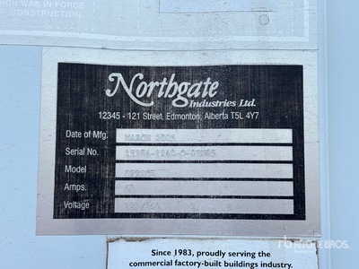 2005 Northgate 40 ft x 12 ft Skid-Mounted Mobile Office