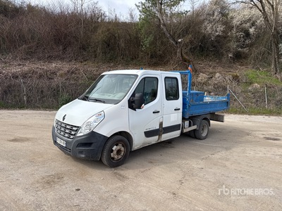 2012 Renault Master dCi125 4x2 Extended Cab Camion Benne Dump Truck