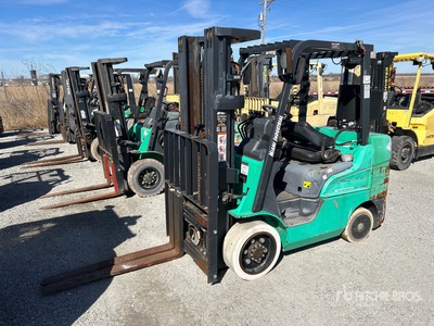 2016 Mitsubishi FGC30N 5750 lb Cushion Tire Forklift