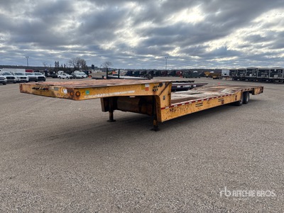 2005 Trail King TK80 T/A Hydraulic Tail Trailer