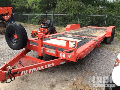 2024 PJ Trailers TJ242 25 ft T/A Tilt Deck Trailer
