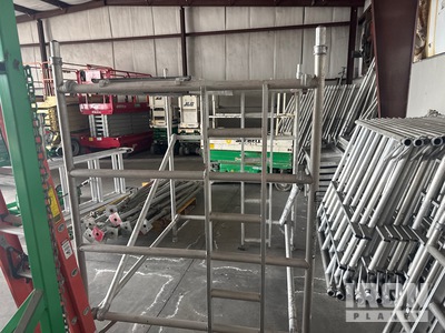 Quantity of  Boss Aluminum Scaffolding