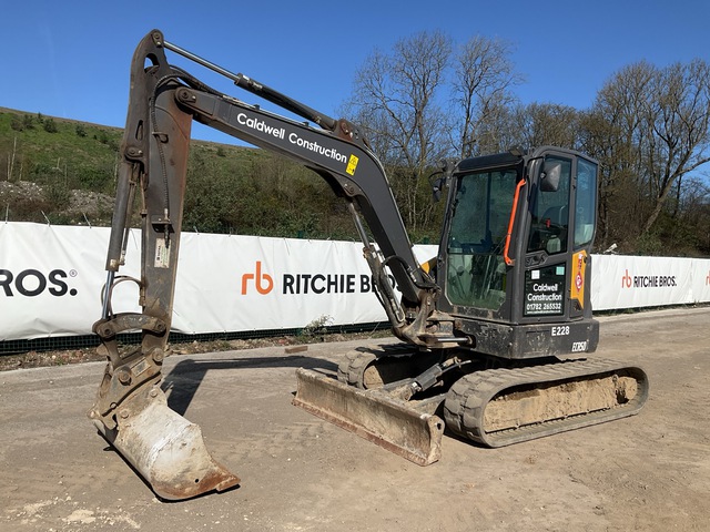2023 Volvo ECR50F Mini Excavator
