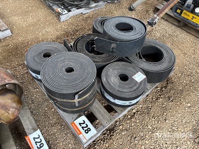 Quantity of (8) 7 in Baler Belts