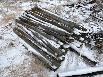Approximately 50 pcs Fence Post