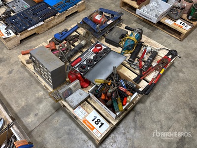Quantity of Assorted Shop Tools