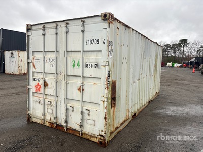 20 ft Standard Contenedor de almacenamiento