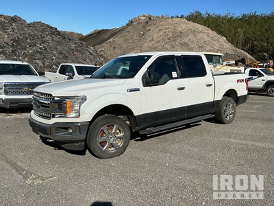 2018 (unverified) Ford F-150 XLT 4x4 Crew Cab Pickup (Inoperable)