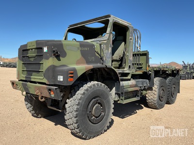 2002 Oshkosh AMK25 MTVR 7 Ton 6x6 Cargo Truck