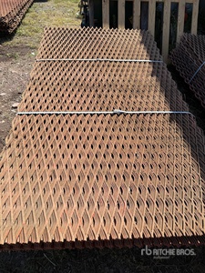 Lot of (40) Sheets Heavy Expanded Metal