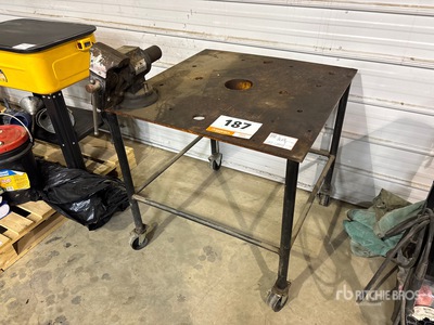 3 ft X 3 ft Steel Work Table