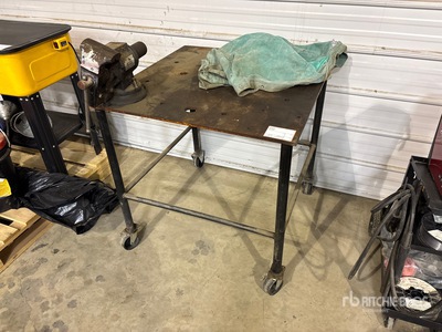 3 ft X 3 ft Steel Work Table