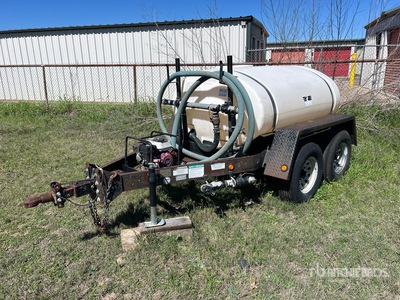 2013 Wylie & Sons 500 gal T/A Water Tank Trailer