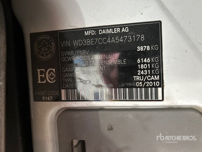 2010 Mercedes-Benz Sprinter 2500 فان نقل