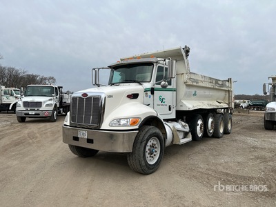 2015 Peterbilt 348 5- Achs Kipper-Lkw