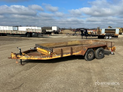 1990 Eager Beaver 15 ft T/A ユーティリティトレーラー