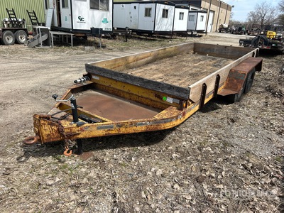 1990 Eager Beaver 15 ft T/A Utility Trailer