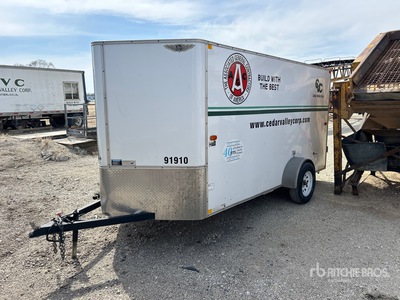 2013 H & H Cargo 12 ft S/A Enclosed Trailer