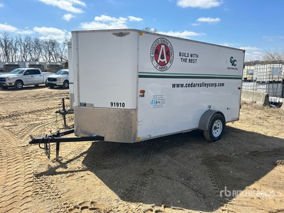 2013 H & H Cargo 12 ft S/A ユーティリティトレーラー