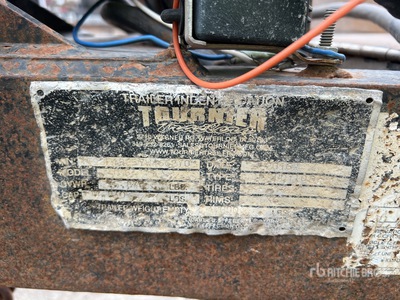 2016 Tournier TM6 21 ft T/A Equipment Trailer