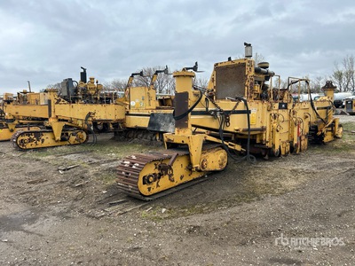 1972 CMI TS-500 Tracked Auto grader Iowa Special Desbastadora de autonivelación