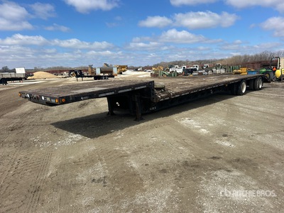 1996 XL Specialized 80SDB 53 ft T/A Spread Axle Single Drop ステップデッキトレーラー