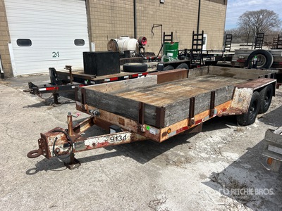 1996 Holden HUT1016 20 ft T/A Plant Trailer