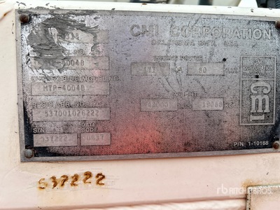 2006 Terex MTP 4004B Concrete Placer