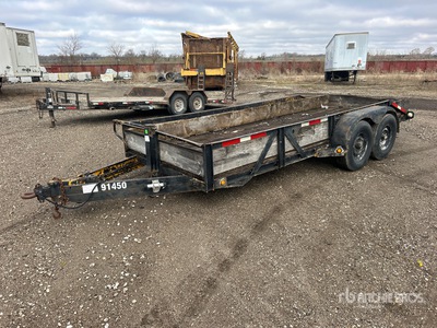 1991 18 ft T/A ユーティリティトレーラー