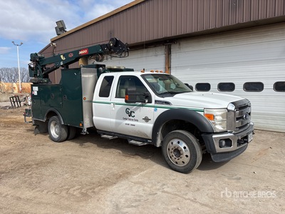 2014 Ford F-550 4x2 Extended Cab Service Truck