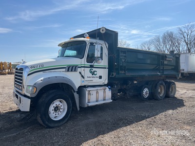 2013 Mack GU713 Granite 8x4 Tri/A Dump Truck