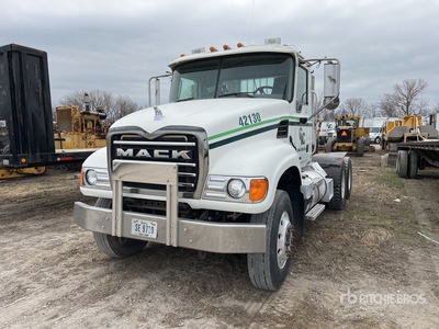 2007 Mack Granite CV713 6x4 T/A Day Cab Truck Tractor