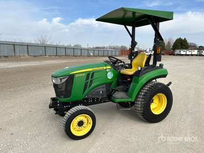 2017 John Deere 2032R 4WD Utility Tractor