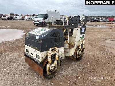 Bomag BW90AD2 Compacteur Vibrant Tandem Double Drum Roller (Inoperable)